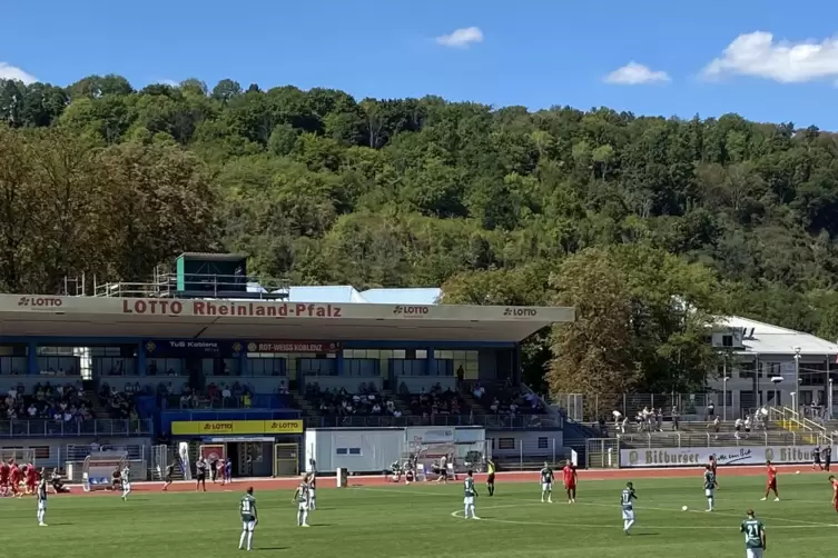 Mit 3:1 hat der FC Homburg sein erstes Saisonspiel am vorigen Samstag bei Rotweiß Koblenz (Foto) gewonnen.