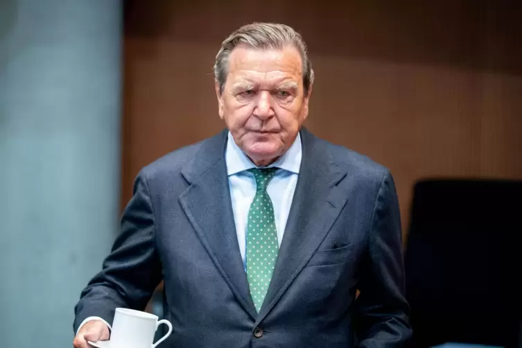 Ex-Bundeskanzler Gerhard Schröder (SPD)