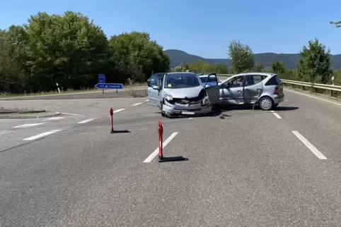 Während der Unfallaufnahme war die K6 einseitig gesperrt. 