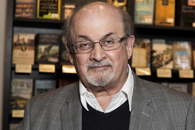 Autor Salman Rushdie.