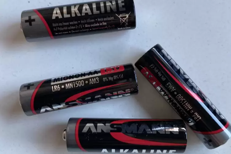 Nicht ideal für Umwelt und Geldbeutel: Batterien. 