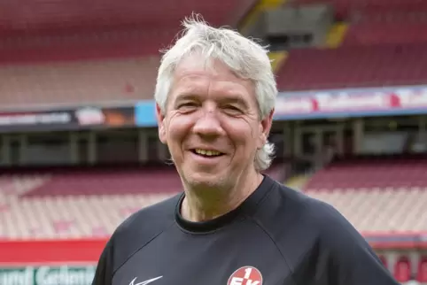 Mit seinem Team sehr zufrieden: Peter Tretter, der Trainer des 1. FC Kaiserslautern II.