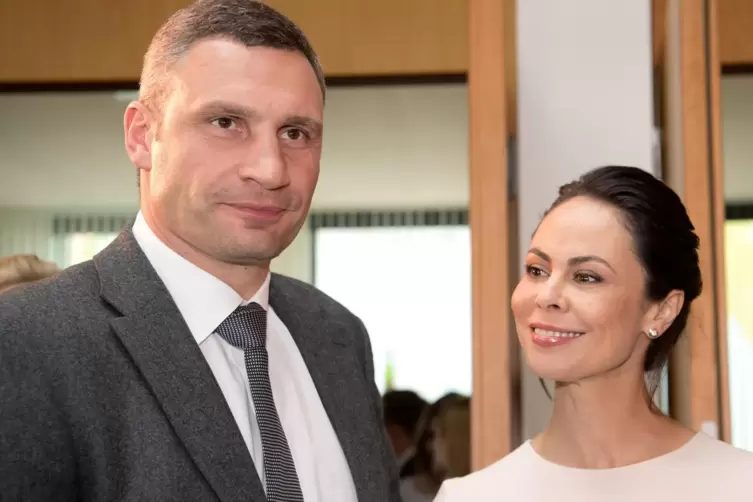 Wollen sich scheiden lassen: Vitali und Natalia Klitschko.