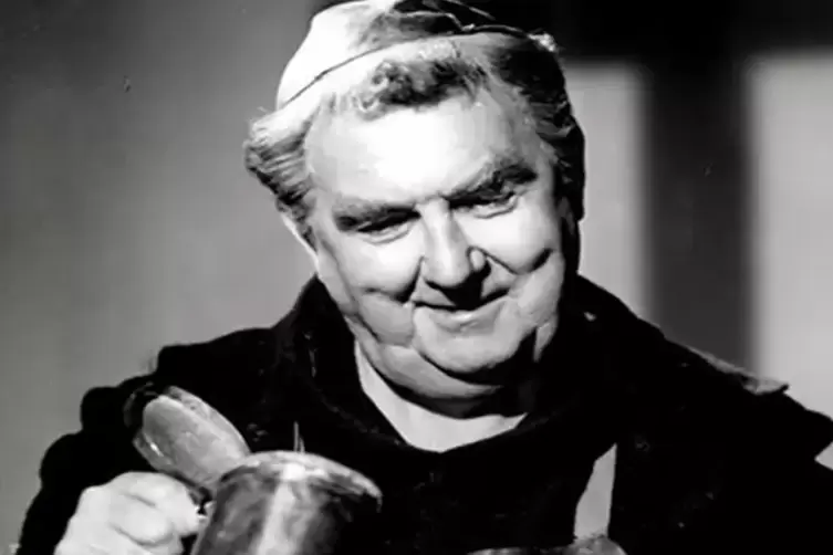 Star-Komiker vergangener Tage: Urbayer Joe Stöckel als Bruder Barnabas im Film „Mönche, Mädchen und Panduren“ (1952).