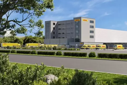 Wird seit 2019 meistens von Speyer aus geplant: das DHL-Frachtzentrum am Münchner Flughafen. 