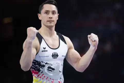 Deutsche Medaillenhoffnung: Andreas Toba.
