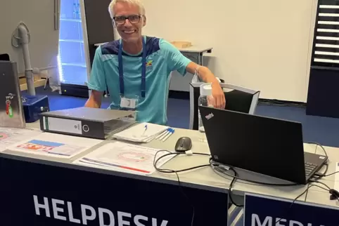 Mehr Helfer als Volunteer: Jens Hartwig vom RV Dudenhofen in München.
