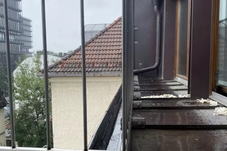 Keine M&ouml;glichkeit, die Bude unterm Dach durchzul&uuml;ften. 