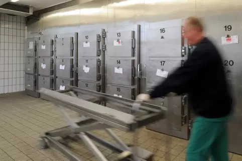 Das mysteriöse Fundstück wurde in der Gerichtsmedizin untersucht. 