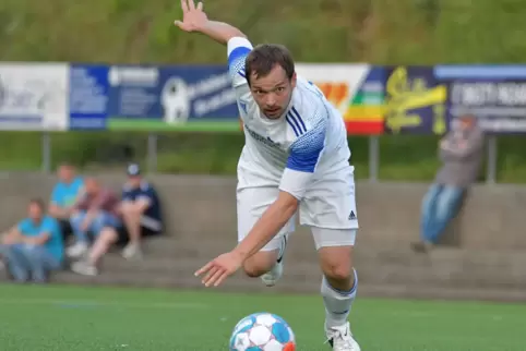 Mit seiner Mannschaft ins Straucheln gekommen: Christopher Steiger, Abwehrchef des TuS Bedesbach-Patersbach. 