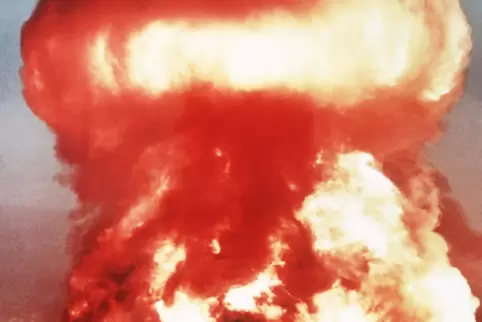 Ein einziges Mal wurde tatsächlich eine Atomgranate bei einer Übung in Nevada (USA) abgeschossen. 