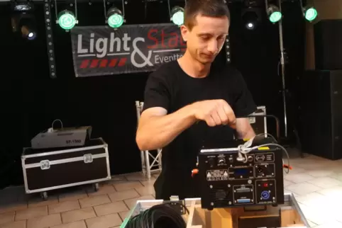 Ist seit neun Jahren im Nebenberuf als Event-Veranstalter aktiv: Denny Leinenbach.