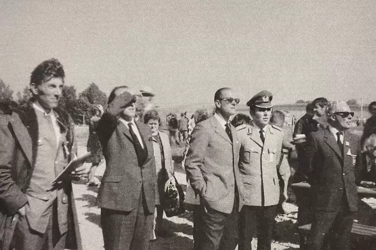 Der britische Monarch Prinz Philip bei einem Reitwettbewerb. 