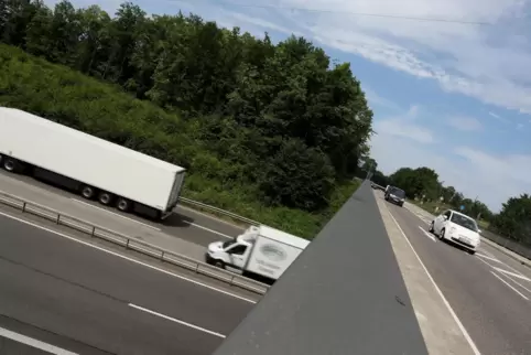 Die Brücke bei Insheim.