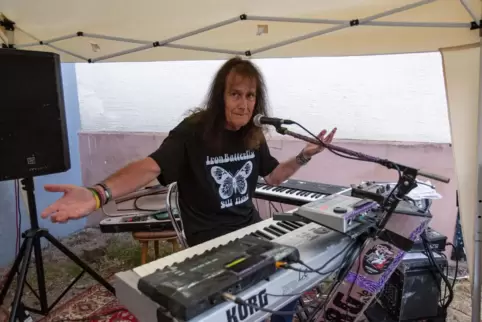 Einst bei Iron Butterfly an den Tasten: Martin Gerschwitz.
