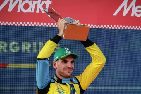 Luca Stolz gewann das Sonntagsrennen der DTM. 