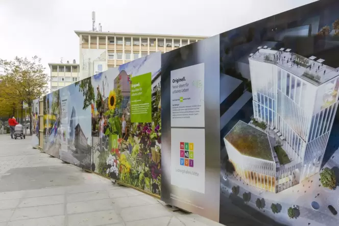 Existiert bisher nur auf Werbezäunen: das »Metropol«.