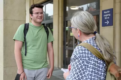 Am Bahnhof: Felix Flörchinger hat das Neun-Euro-Ticket ausgiebig genutzt. 