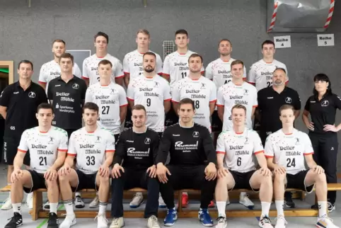 Die Mannschaft, mit der das HLZ Friesenheim-Hochdorf die Saison in der Dritten Liga angehen wird.