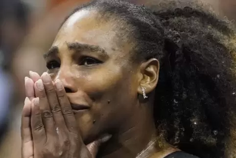 Eine große Sportkarriere ist – ziemlich sicher – vorbei: Serena Williams. 