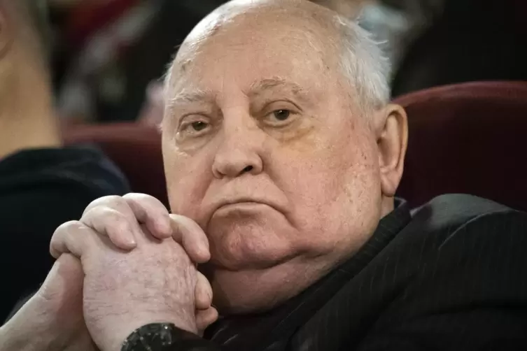 Ist im Alter von 91 Jahren verstorben; Michail Gorbatschow.