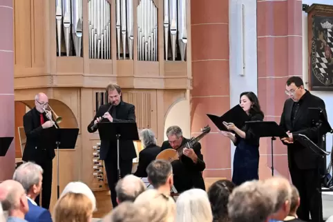 Ensemble der Spitzenklasse: „Capricornus“ aus Stuttgart in der Neustadter Stiftskirche.