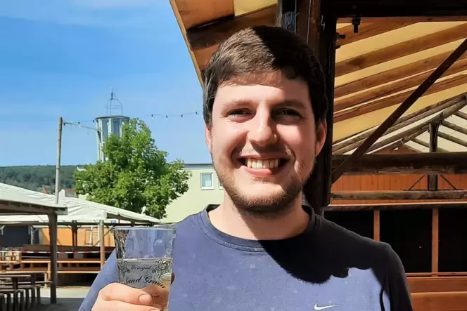 Winzer Markus Grauer will sich eine »Belohnungsschorle« auf dem Wurstmarkt gönnen. Winzer Markus Grauer will sich eine »Belohnungsschorle« auf dem Wurstmarkt gönnen.