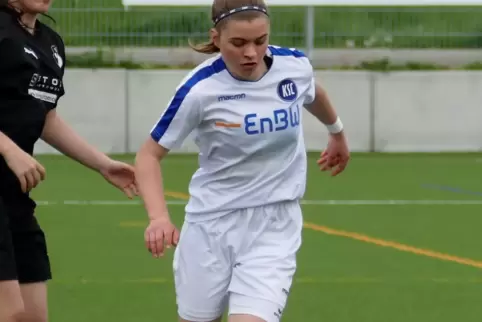 Leonie Hartmann aus Rheinzabern ist mit ihren Lieblingsbeschäftigungen rundum zufrieden. 