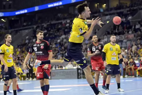 Erzielte sechs Tore gegen die MT Melsungen: Patrick Groetzki.