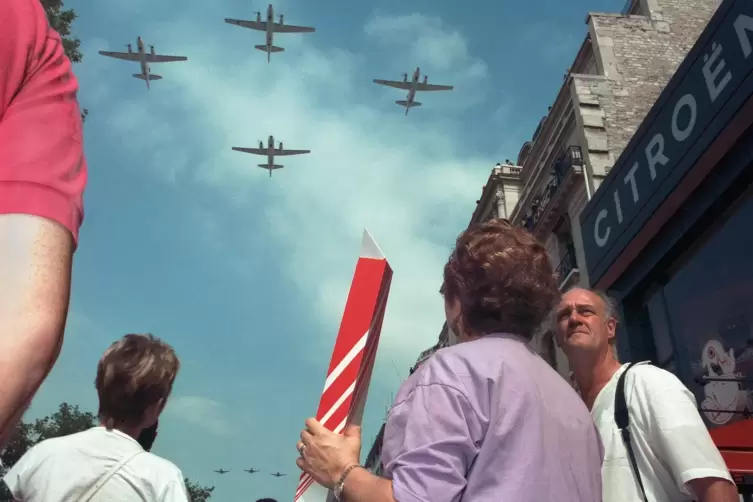 Arbeit aus dem Zyklus „Crowds“ von Wolfgang Zurborn.