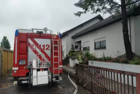 Der Regen beschäftigte die Feuerwehren der VG Wachenheim am Dienstag. Ganz so schlimm, wie die Regenfälle 2021 sei es aber nicht