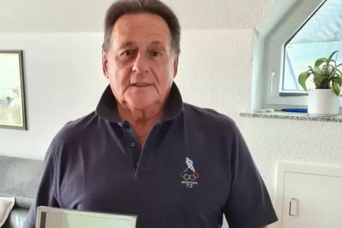 Peter Trump war 1972 der Jüngste im deutschen Hockeyteam. 