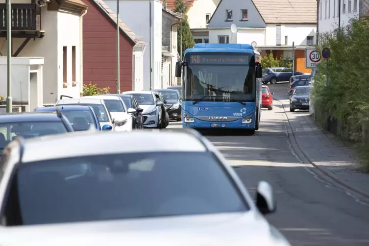 Die Verkehrssituation in der Jahnstraße ist immer wieder Thema in Erfenbach.