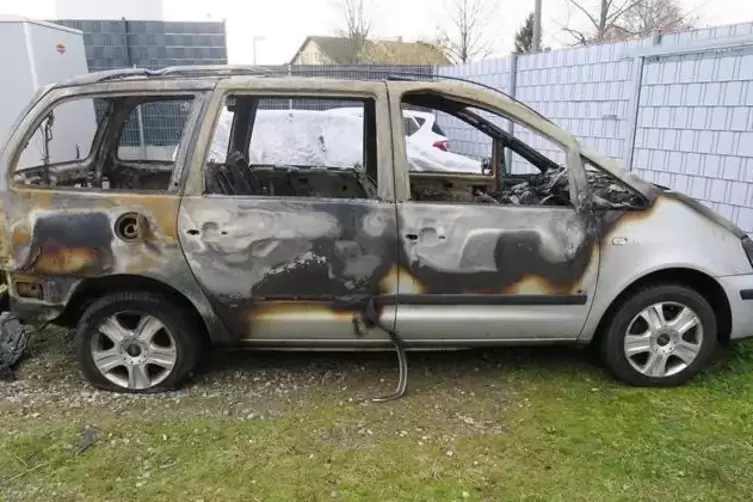 Ein Autobrand.
