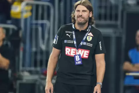 Löwen-Trainer Sebastian Hinze.