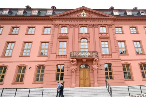 Das Deutschhaus in Mainz, heute Sitz des rheinland-pfälzischen Landtags.