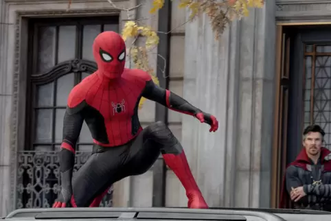 Wieder in guter Mission unterwegs: Spiderman.