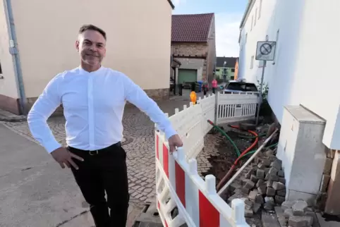 Mawa-Geschäftsführer Dzevad Corhamzic ist zufrieden mit Fortschritt beim Glasfaserausbau. 