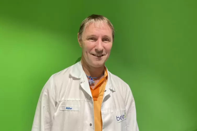J&ouml;rg M&uuml;ller sagt: &bdquo;Unser Rohstoff ist Zucker aus der Zuckerr&uuml;be.&ldquo; 