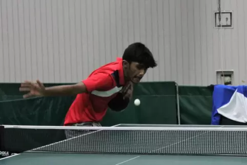 Schyam Vasanthakumar (VfL Duttweiler) gewann das U19-Turnier. 