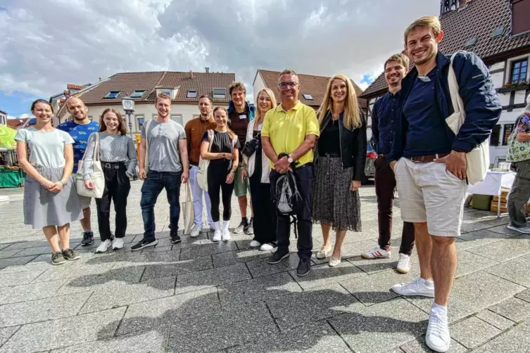 Gruppenbild beim &bdquo;Mediziner Camp&ldquo;.