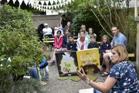 Nach drei Jahren Pause – hier ein Bild von 2018 – gibt es in Bobenheim-Roxheim wieder die „Lesegärten“.