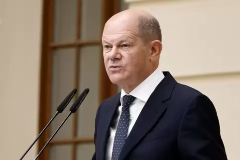 Wirbt für eine begrenzte Steuer- und Abgabenpflicht bei gewissen Sonderzahlungen: Bundeskanzler Olaf Scholz.
