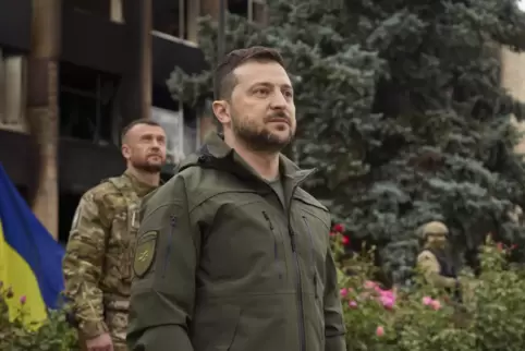 Ukrainischer Präsident Wolodymyr Selenskyj 