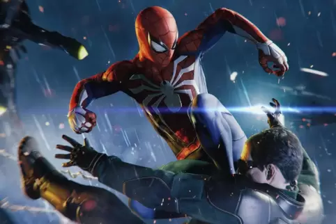 Die knackigen Bosskämpfe fordern die Spieler ganz schön heraus. Etwa hier gegen Doctor Octopus, Doc Ock.