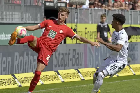 Und wieder zwickt die Leiste: Philipp Hercher absolvierte in dieser Woche noch keine Trainingseinheit mit dem FCK. 