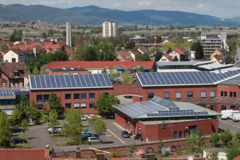 Der Landauer Versorger Energie Südwest in der Industriestraße. 