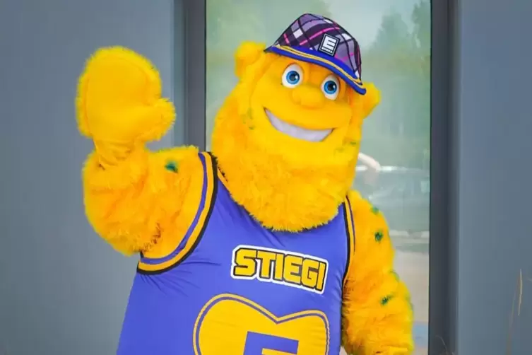 Wird Stiegi, das Maskottchen von Edeka Stiegler, bald Mutterstadt besuchen?