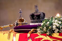 Bis Montag steht der Sarg von Elizabeth II. in Westminster Hall.
