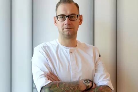 Ritterschlag vom Restaurantführer: Daniel Schimkowitsch, Küchenchef im Deidesheimer L. A. Jordan. 